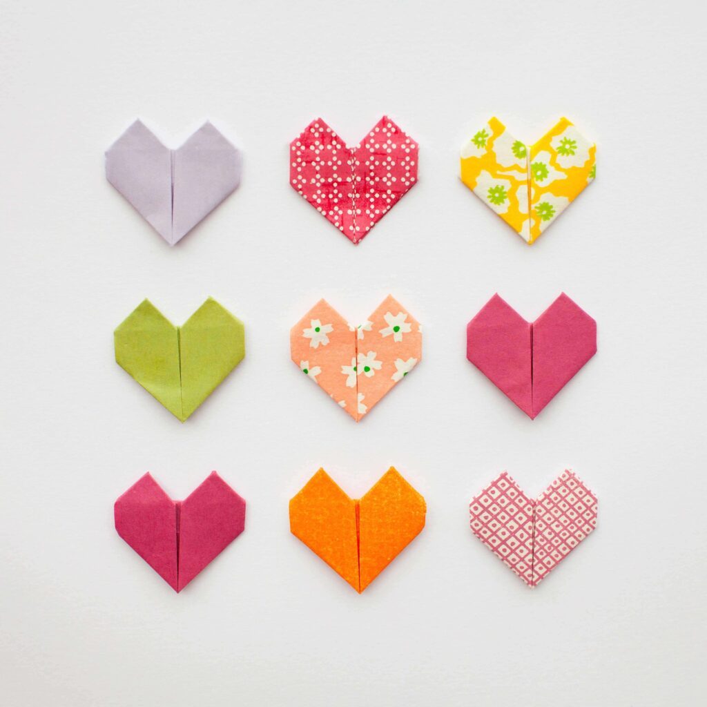 Valentines Origami Craft