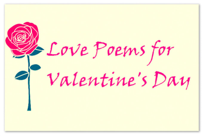 Valentines poems for him