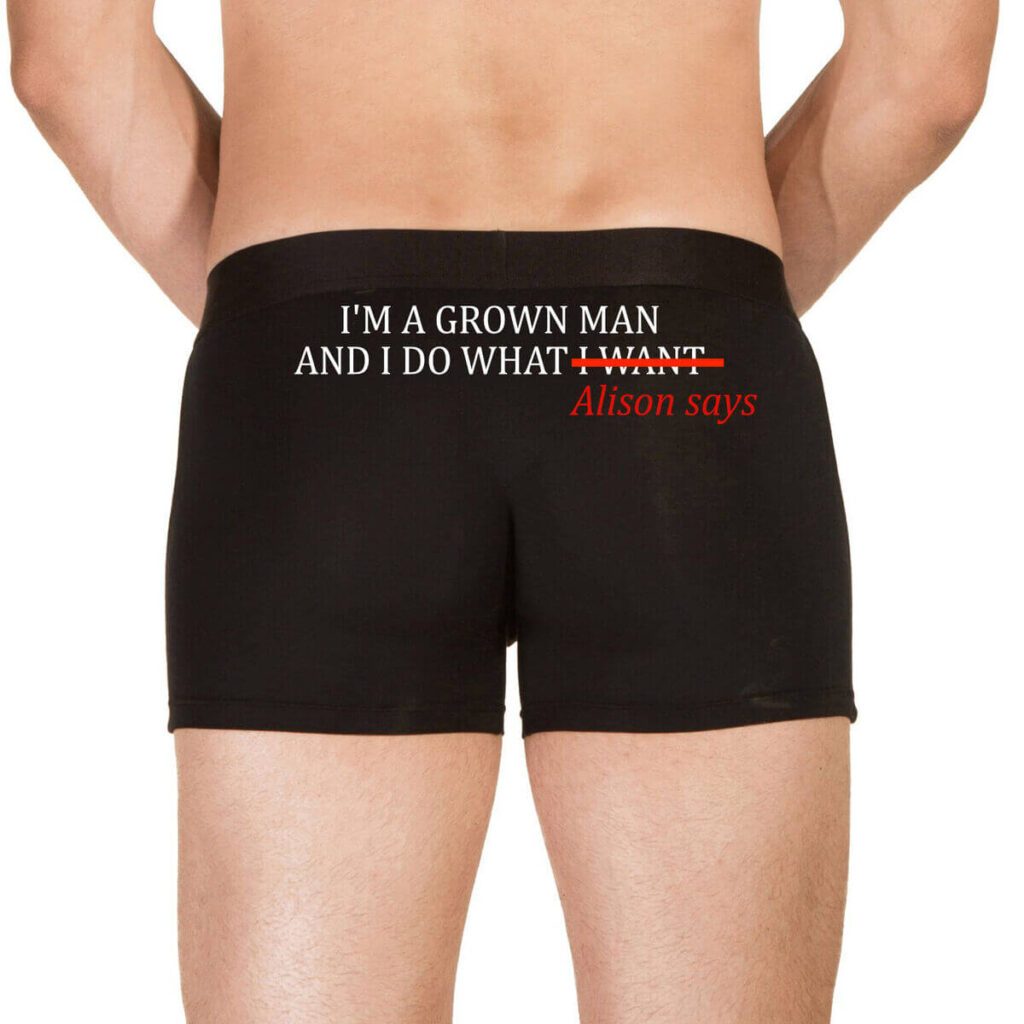 Funny Valentine Gift Underwear