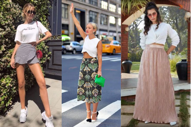 17 Crop Top And Skirt Sets For A Stylish Look