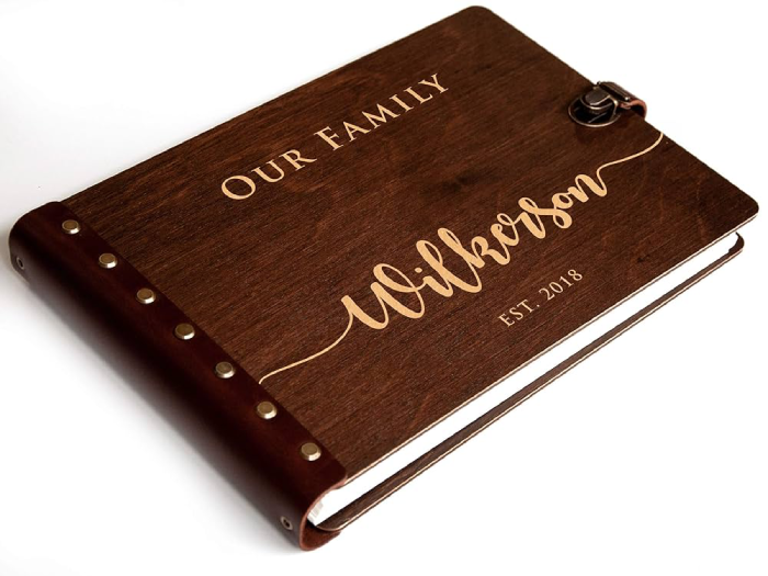 Customized family photo album