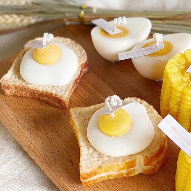 Hilarious Fried Egg Candle