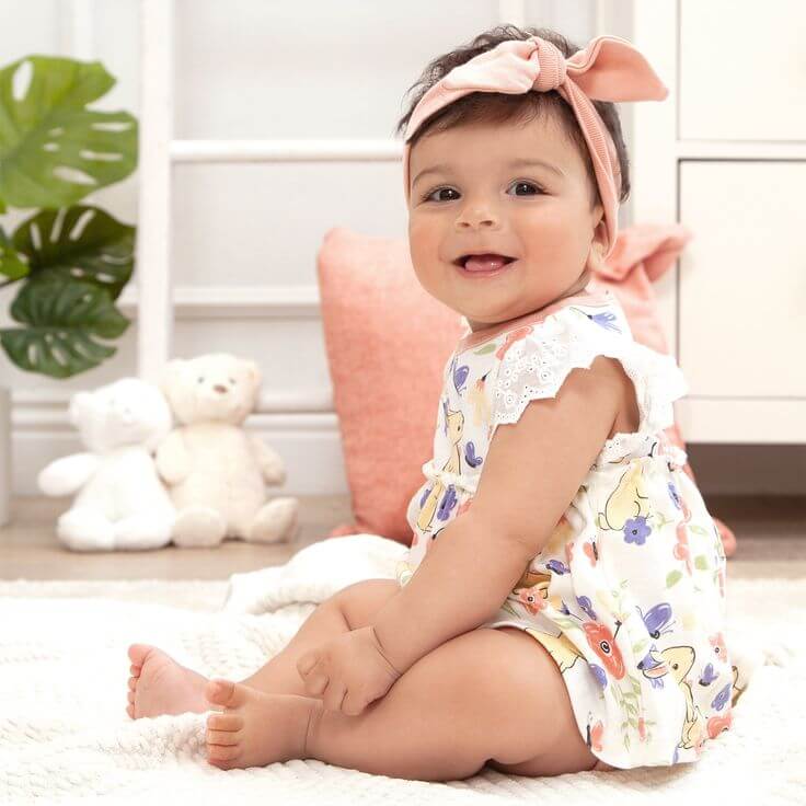 baby girl easter outfit