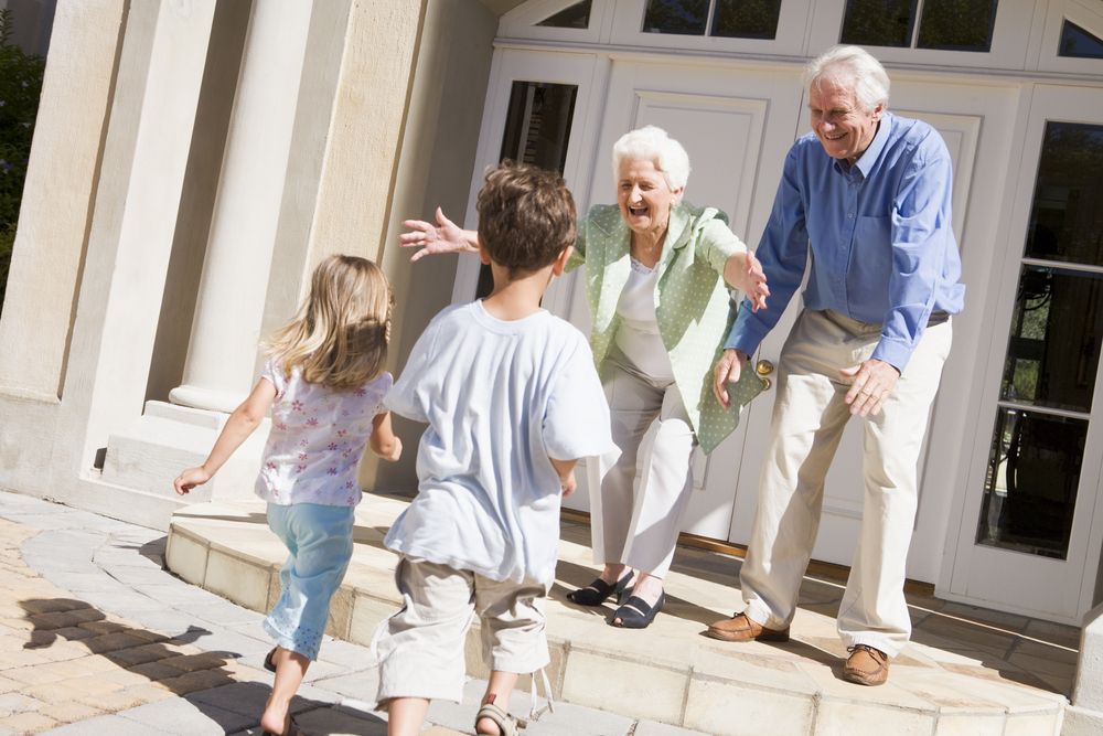 Visiting Grandma on Mother's Day