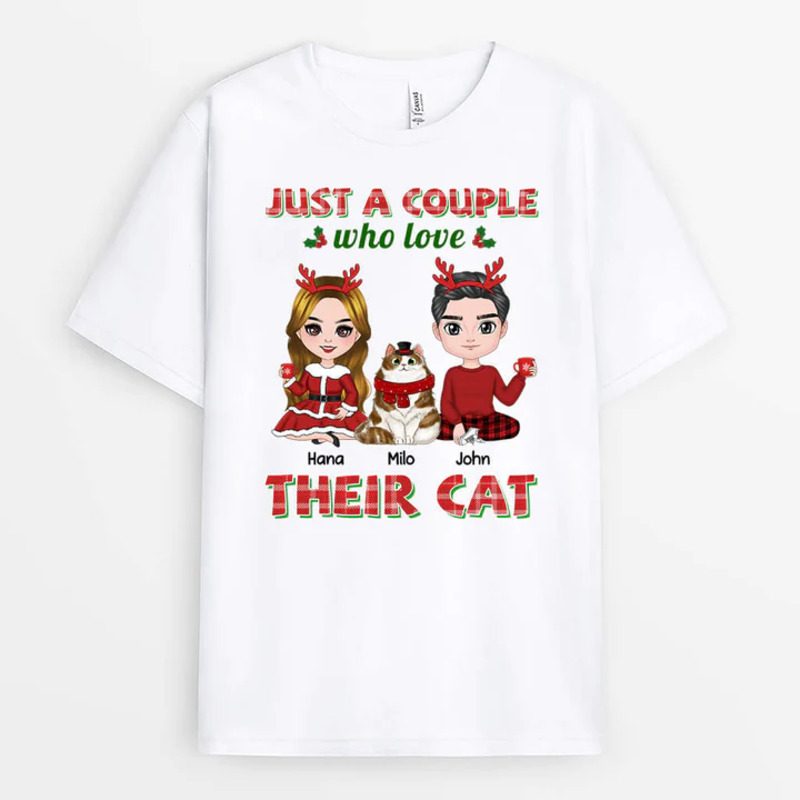 Featuring custom designs and cute cat illustrations, these T-shirts are a purrfect way for them to express their unique bond