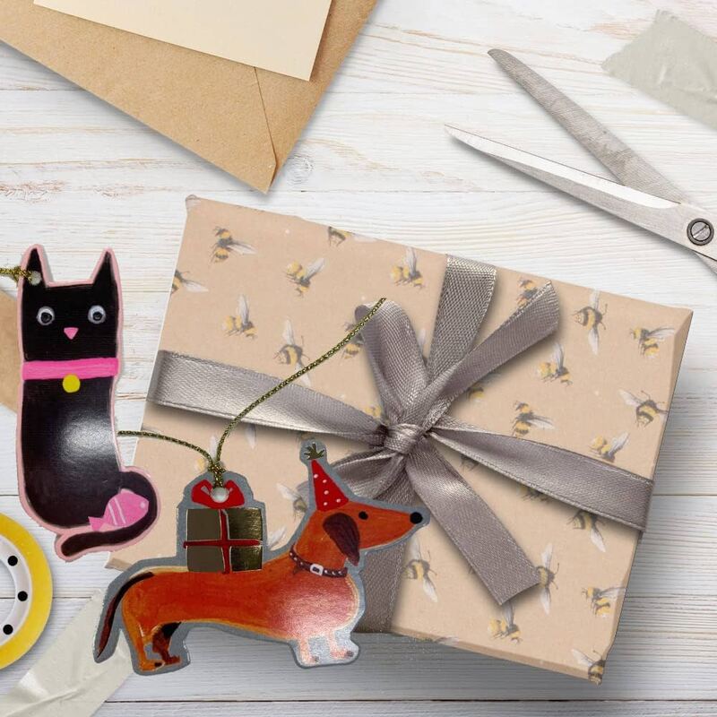 Attach whisker-shaped gift tags to your presents for a cute and creative touch