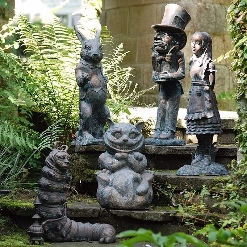 Add a touch of charm and personality to their outdoor garden with decorative garden statues