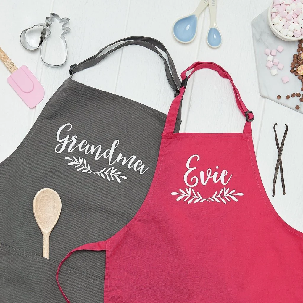 Cute Matching Apron for Grandma