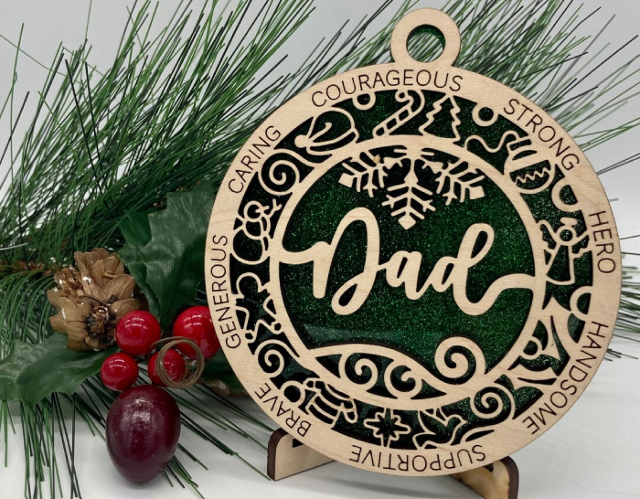 Personalized family ornament