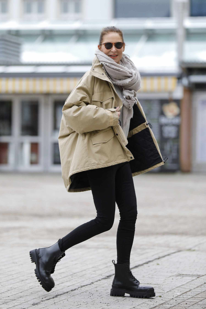 Winter Outfit Dress And Leggings