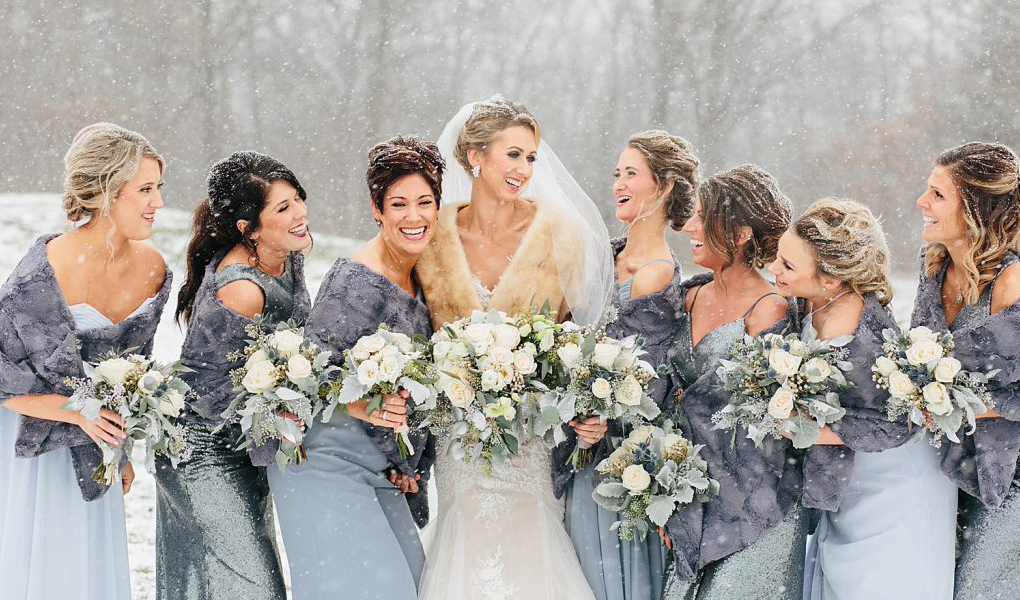 Top 12 Winter Bridesmaid Dresses for 2024