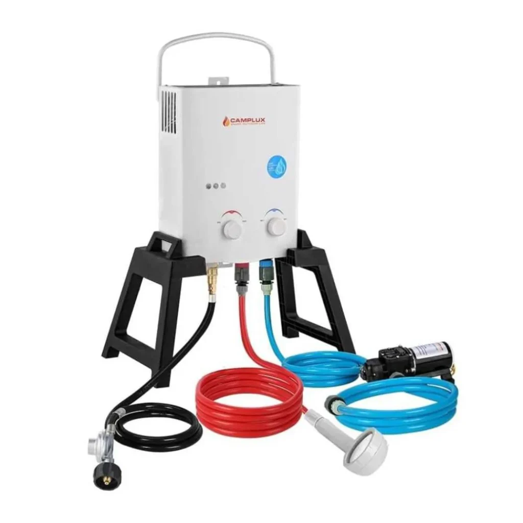 Propane Heated Portable Showers