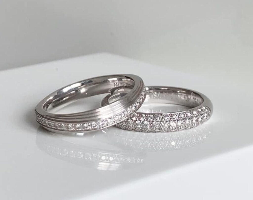 White Gold Wedding Rings Care