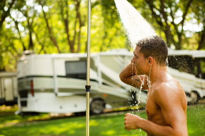 Portable Outdoor Pool Shower