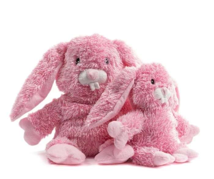 Pink Bunny Rabbit Dog Toy