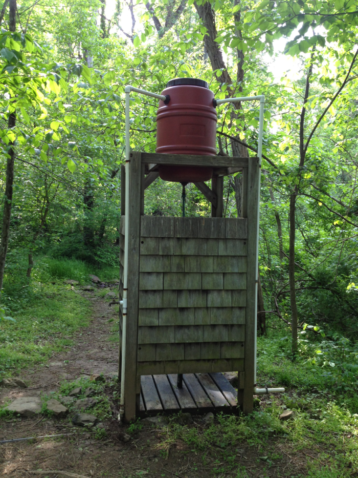 DIY Solar Shower Outdoor