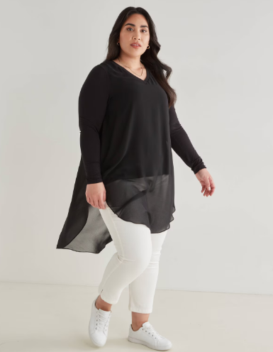 Layered summer outfits for plus size