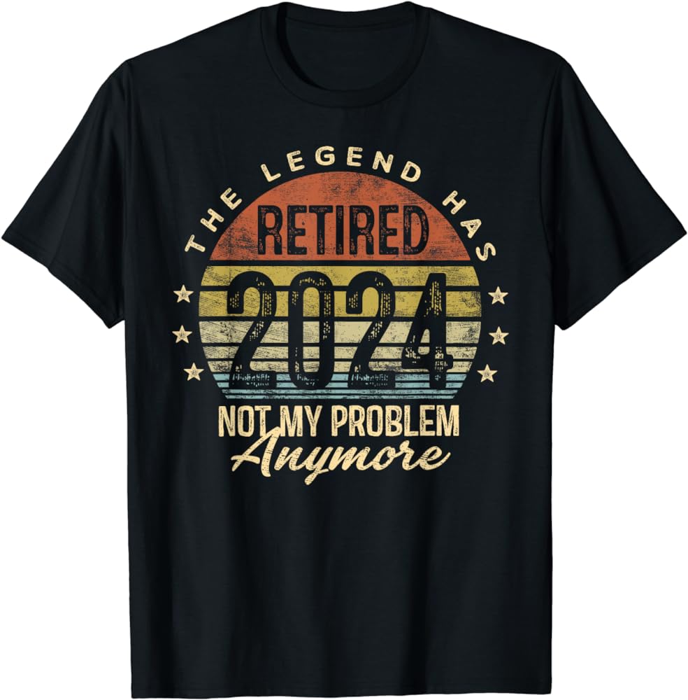 Funny Retirement T Shirts For Men