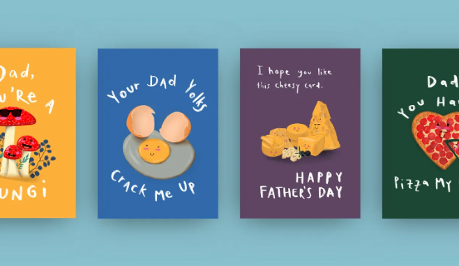 Father to be on father's day gift card