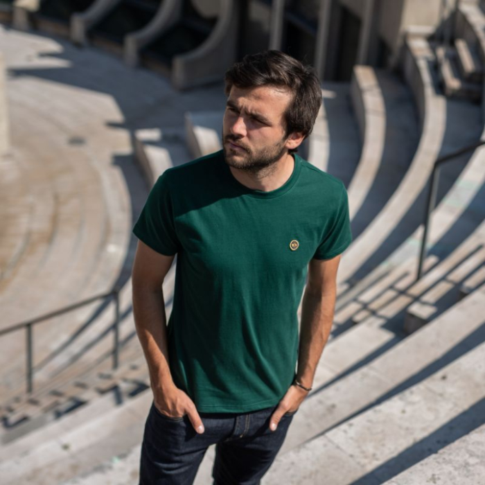 Dark Green T Shirt Mens