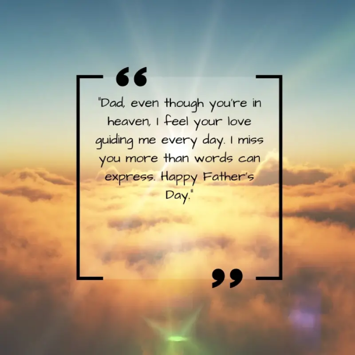 Long Quotes For Dad In Heaven