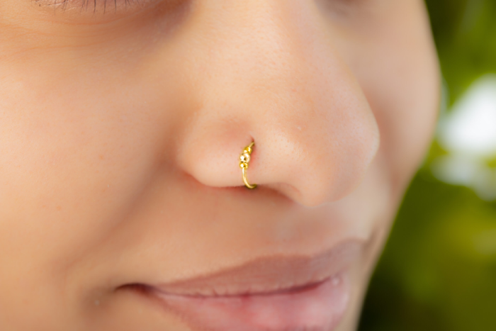 Thin Gold Nose Ring Jewelry