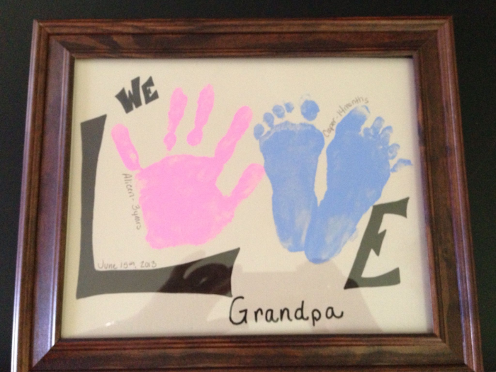 Homemade Grandad Fathers Day Gifts